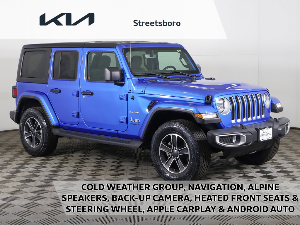 Used 2023 Jeep Wrangler Unlimited Sahara w/ Cold Weather Group