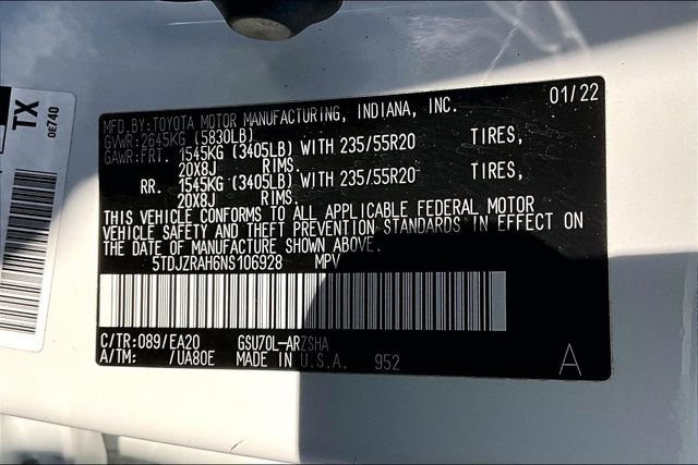 Used 2022 Toyota Highlander XSE image 19