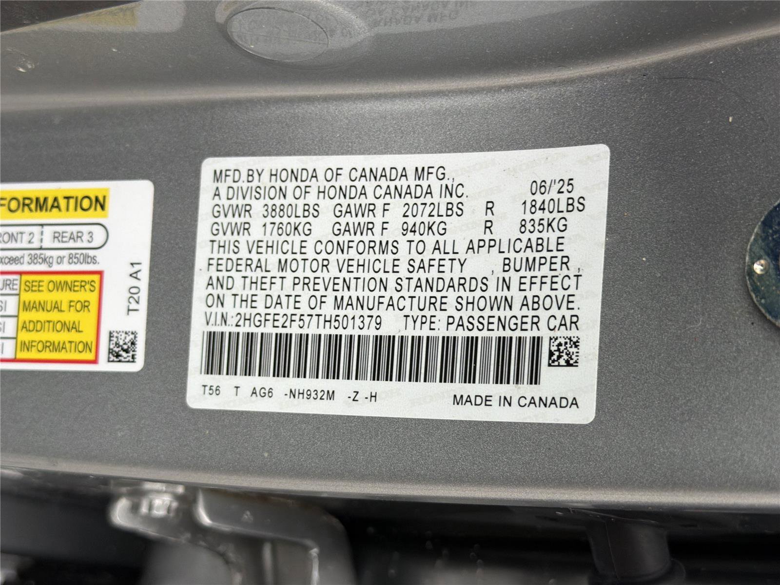 Used 2026 Honda Civic Sport image 32