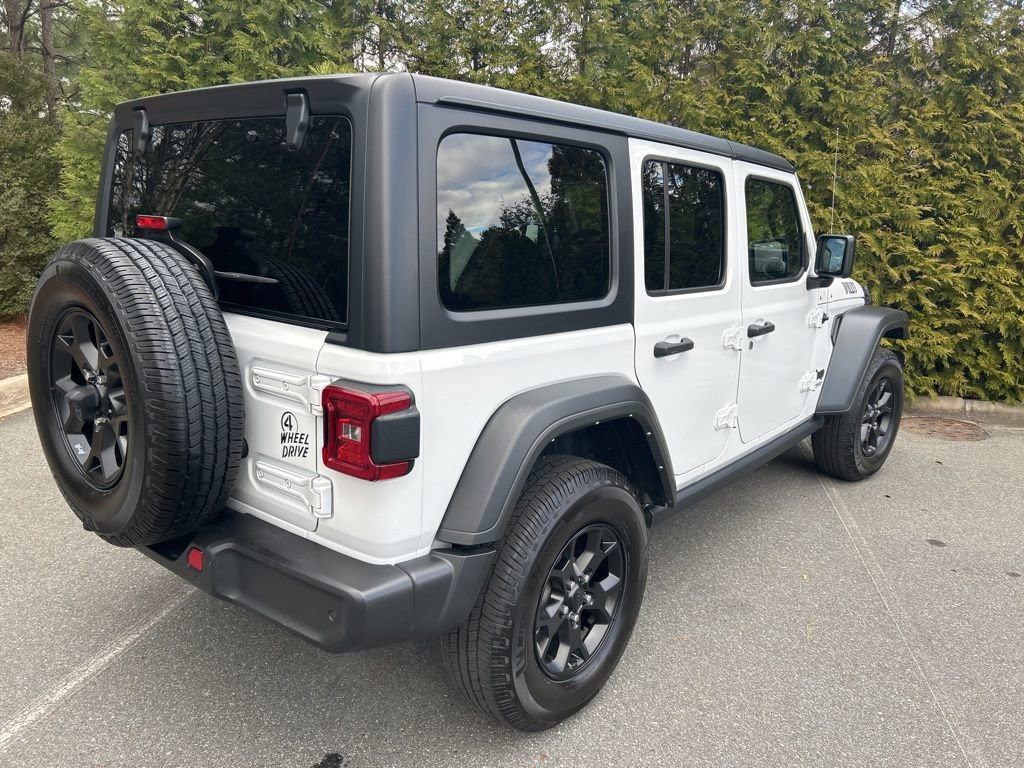 Used 2022 Jeep Wrangler Unlimited Sport image 3