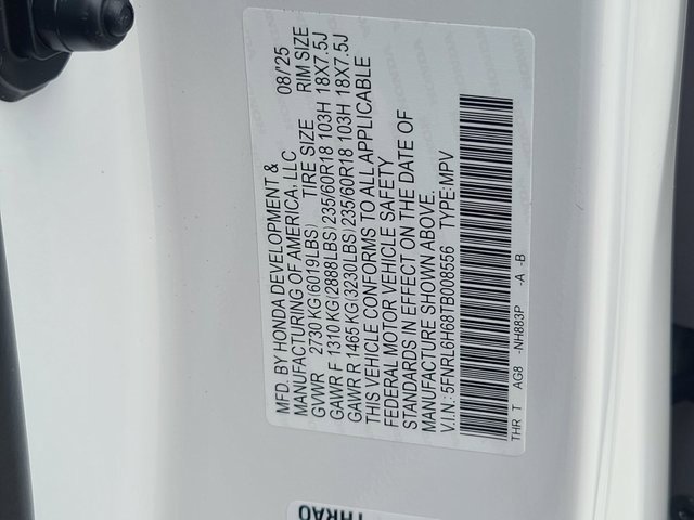 New 2026 Honda Odyssey EX-L image 32