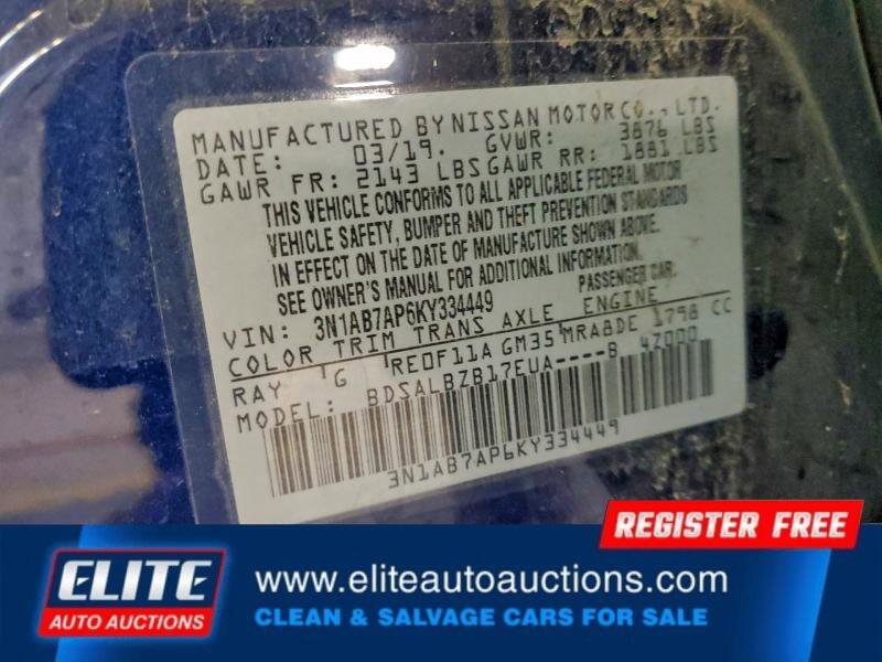 Used 2019 Nissan Sentra S image 23