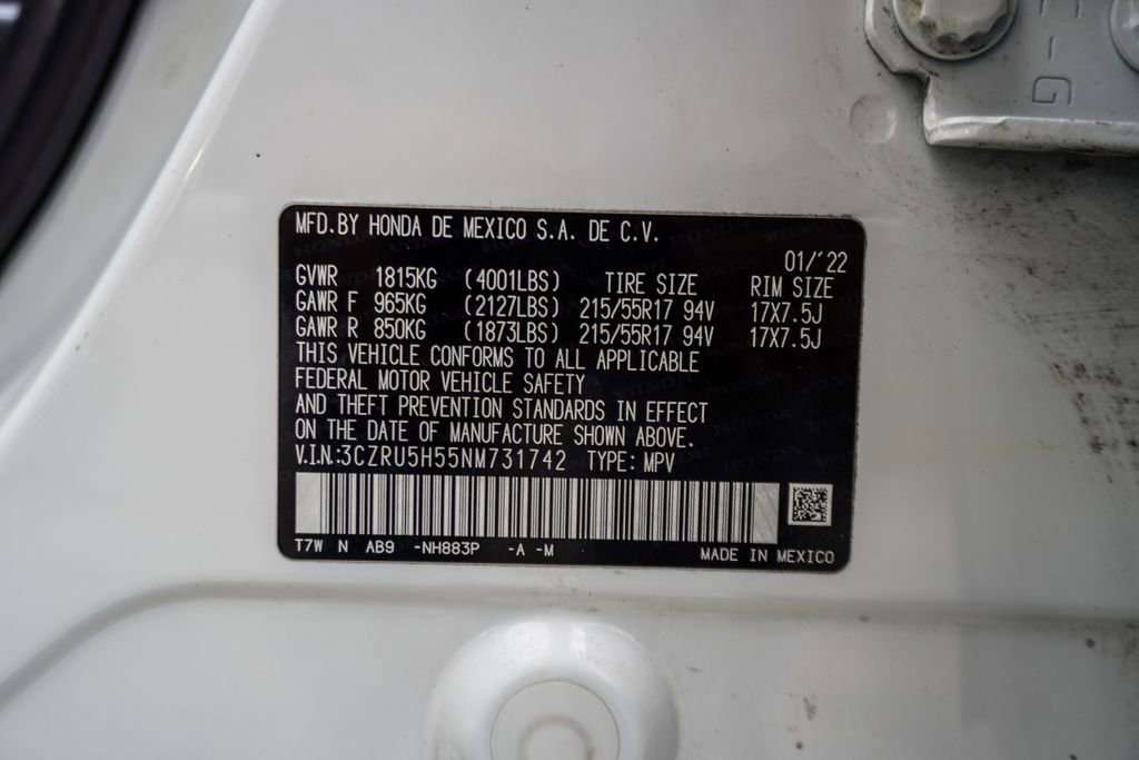 Used 2022 Honda HR-V EX image 46