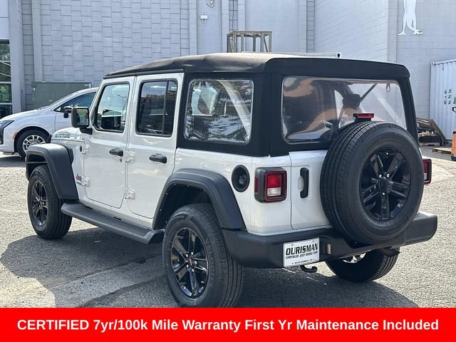 Certified 2021 Jeep Wrangler Unlimited Sport AWD/4WD image 5