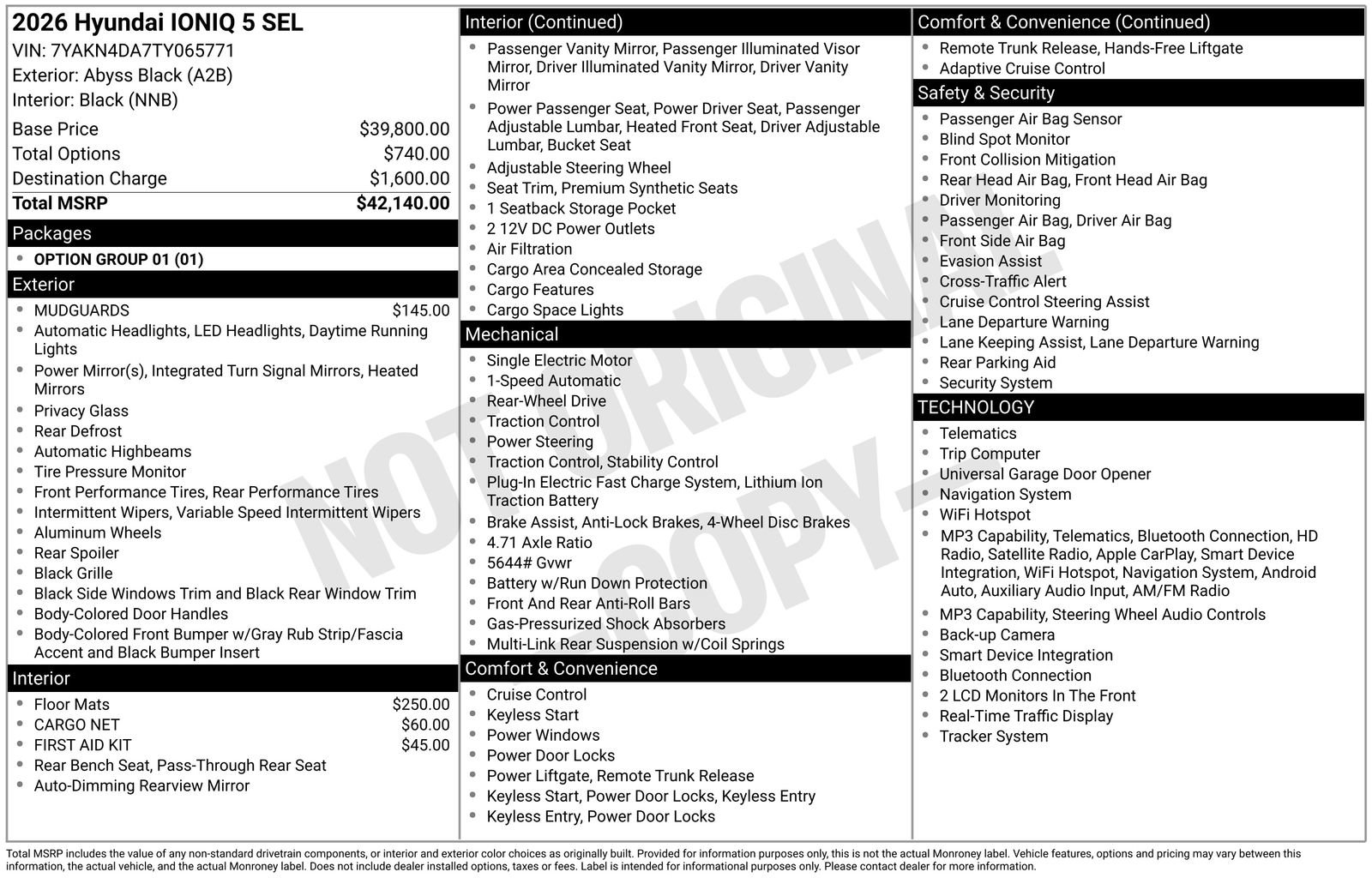 New 2026 Hyundai Ioniq 5 SEL RWD image 21