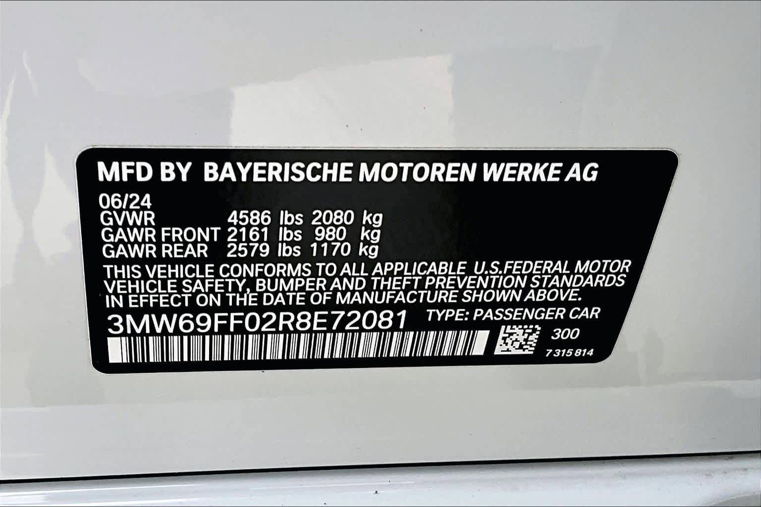 Used 2024 BMW 330i Sedan w/ Premium Package RWD image 33