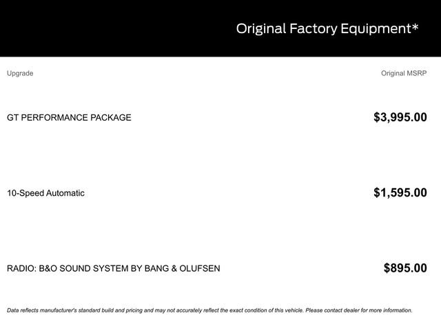 Certified 2019 Ford Mustang GT Premium w/ GT Performance Package image 20