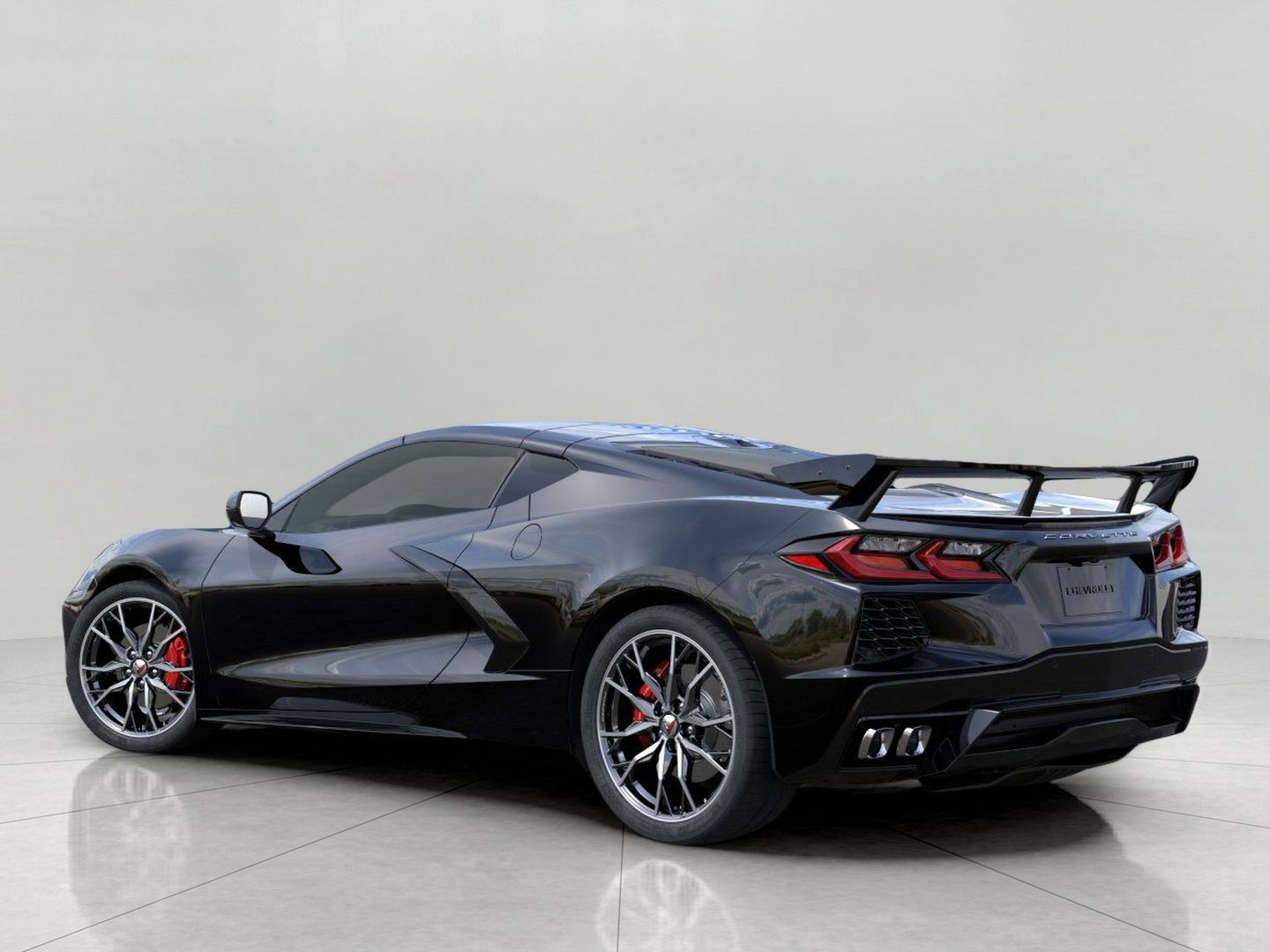 New 2026 Chevrolet Corvette Stingray Preferred Cpe w/ Chrome Exterior Badge Package RWD image 3