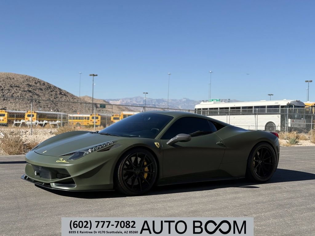 Used 2010 Ferrari 458 Italia Coupe