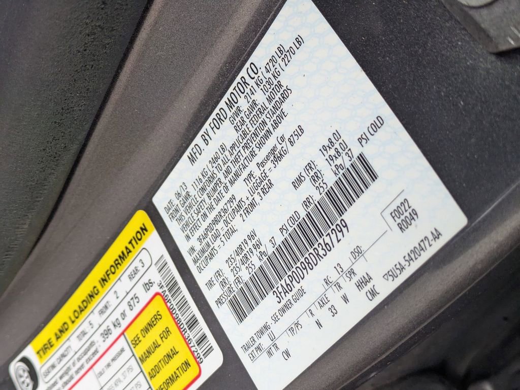 Used 2013 Ford Fusion Titanium w/ Titanium Driver Assist Pkg AWD/4WD image 10