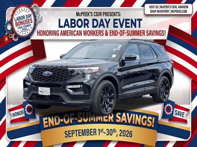 Used 2024 Ford Explorer ST-Line w/ Class IV Trailer Tow Package