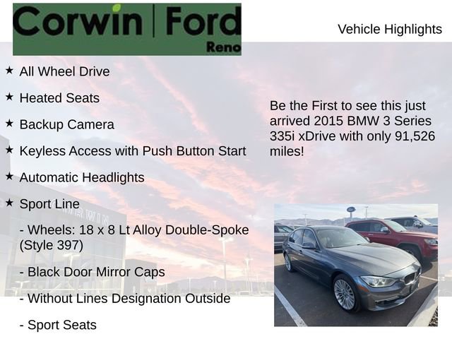 Used 2015 BMW 335i xDrive Sedan image 4