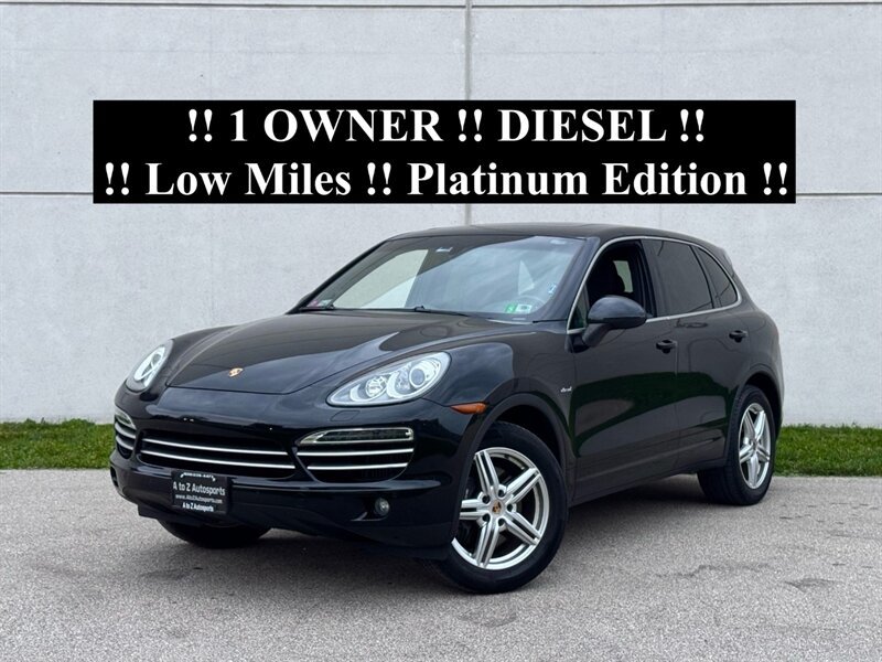 Used 2014 Porsche Cayenne Diesel Platinum Edition AWD/4WD image 1