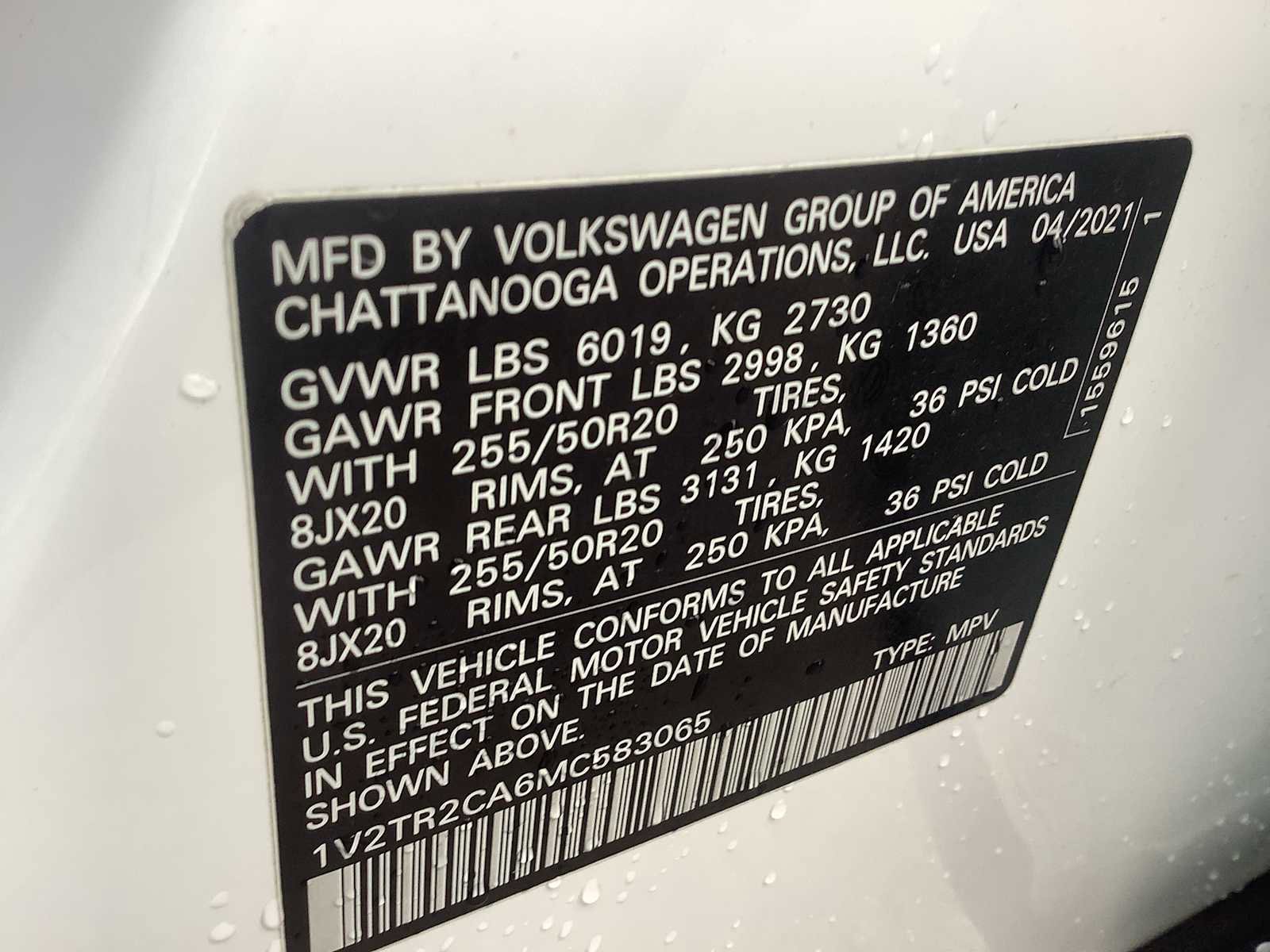 Used 2021 Volkswagen Atlas SEL Premium image 21