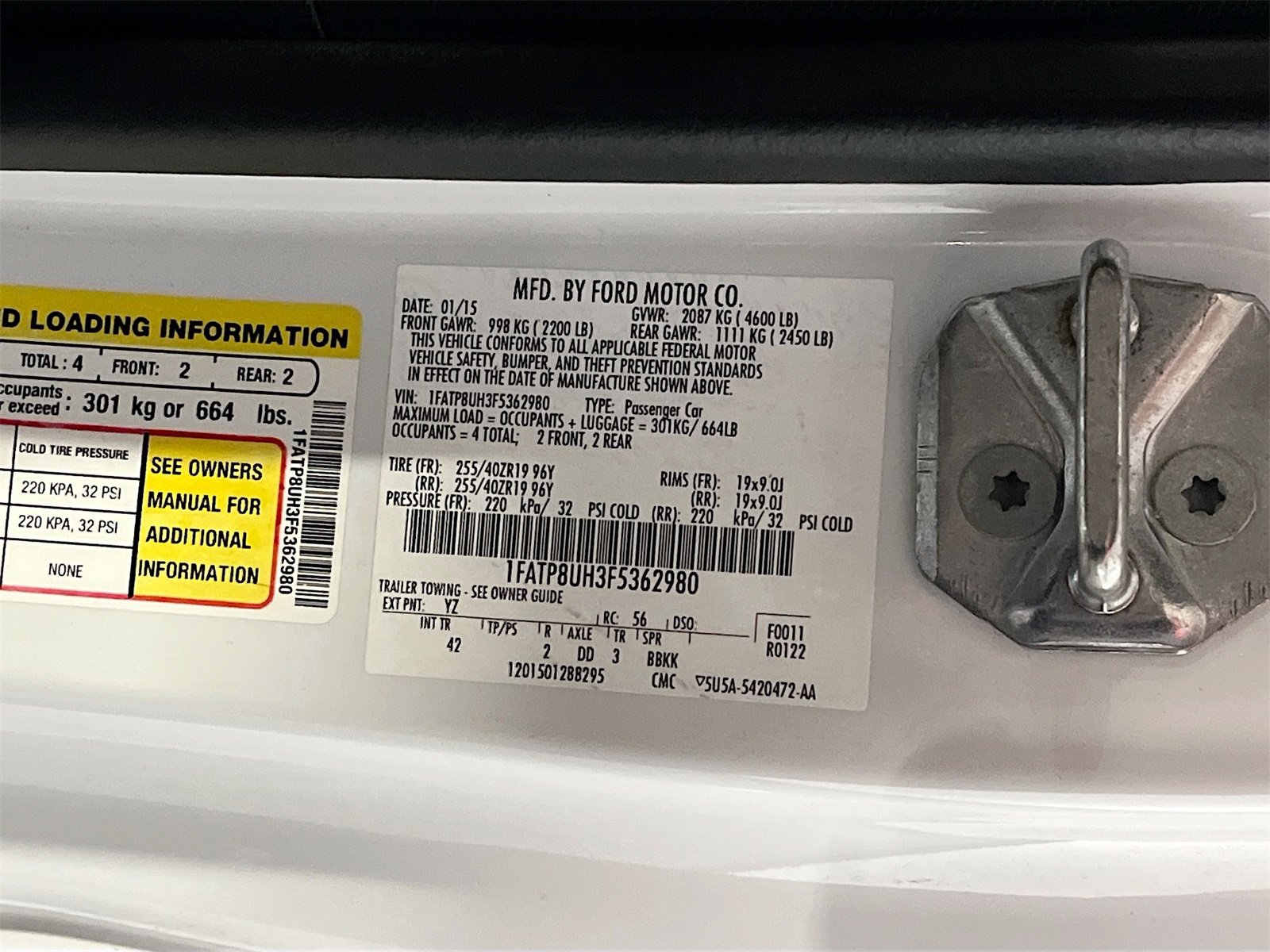 Used 2015 Ford Mustang Premium w/ Ecoboost Performance Package image 32