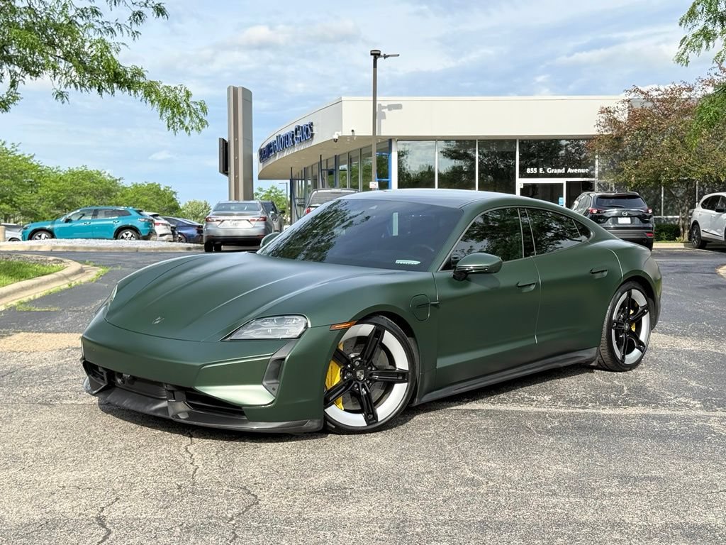 Used 2025 Porsche Taycan Turbo S w/ Premium Package AWD/4WD image 63