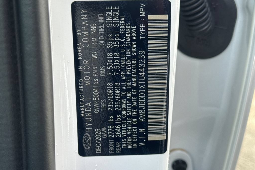 New 2026 Hyundai Tucson SEL AWD/4WD image 32