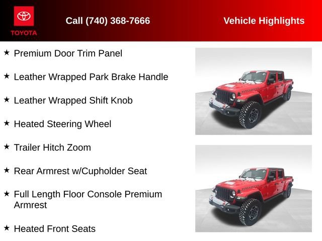 Used 2023 Jeep Gladiator Mojave w/ Cold Weather Group image 15