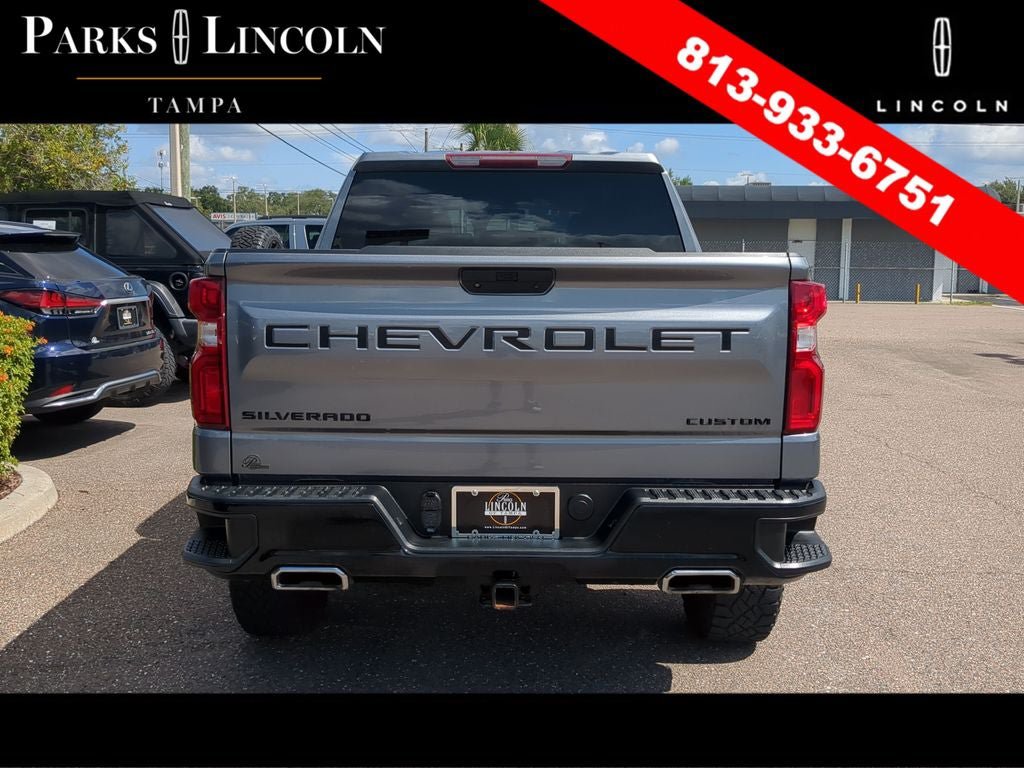 Used 2021 Chevrolet Silverado 1500 Custom Trail Boss w/ LPO, Dark Essentials Package AWD/4WD image 5
