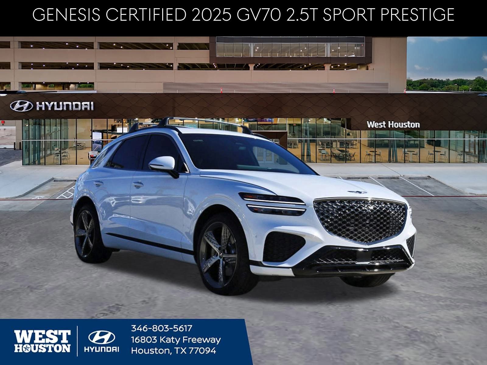 Used 2025 Genesis GV70 2.5T Sport Prestige w/ Sport Prestige Package