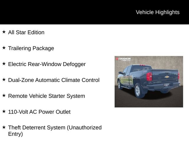Used 2017 Chevrolet Silverado 1500 LT w/ All Star Edition AWD/4WD video 2
