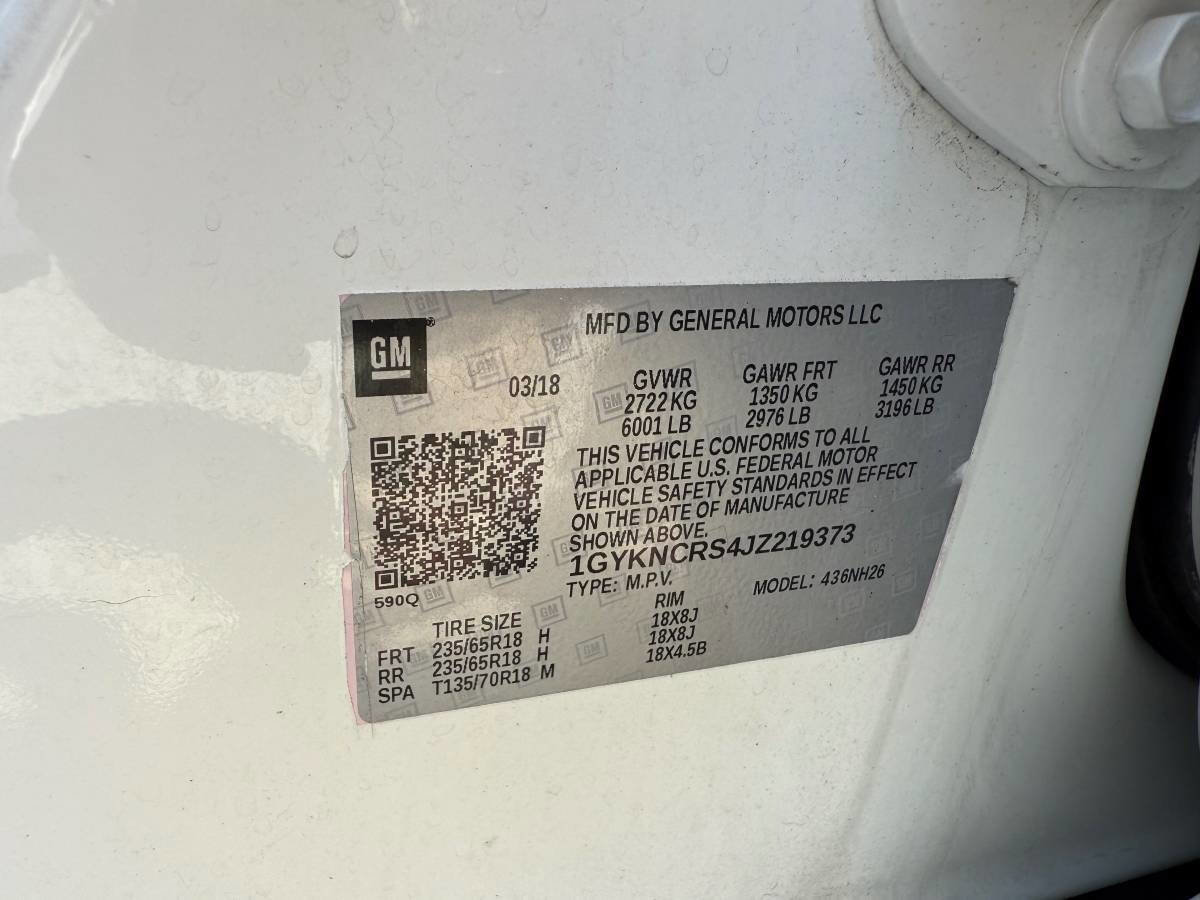 Used 2018 Cadillac XT5 Luxury w/ Driver Awareness Package image 7