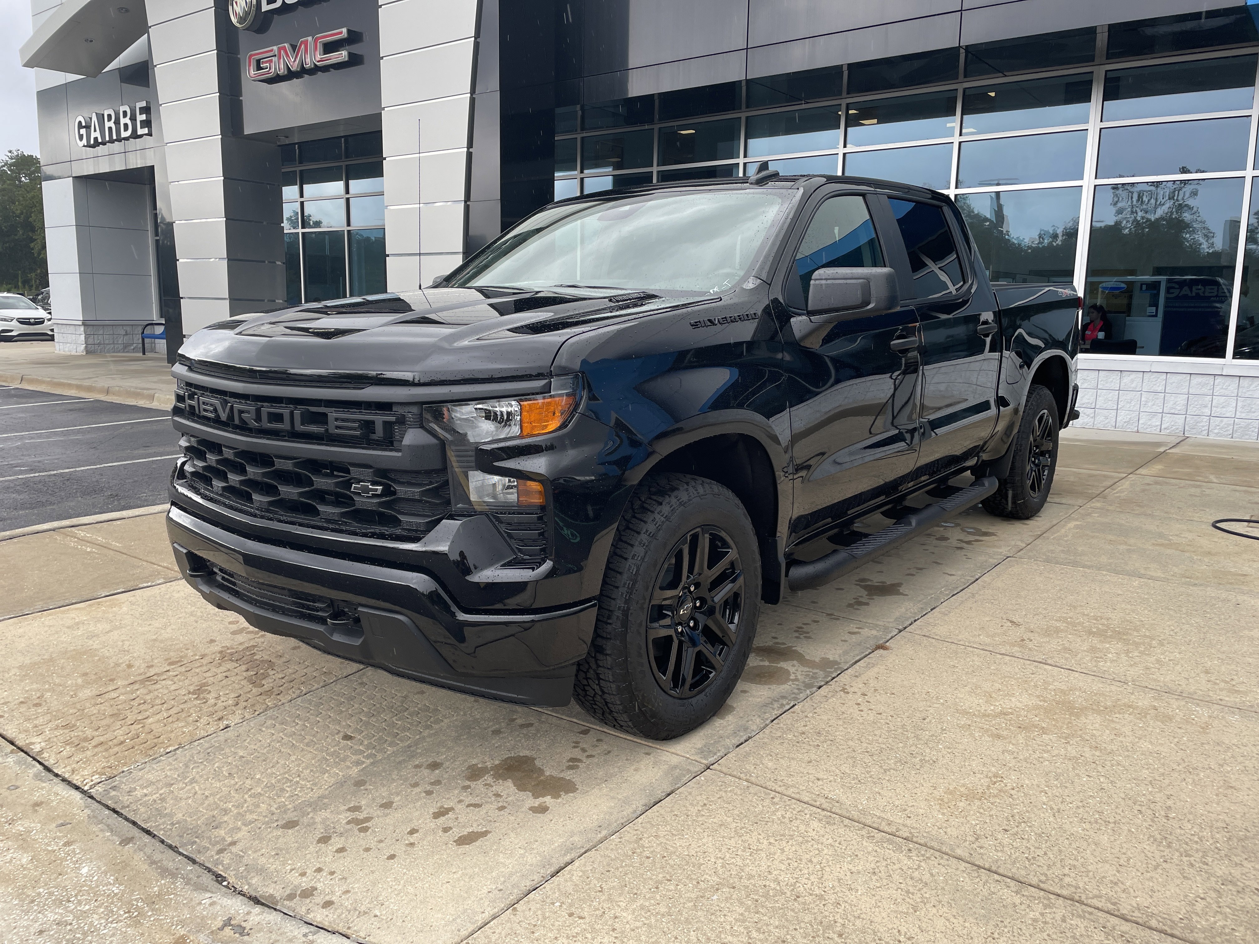 New 2026 Chevrolet Silverado 1500 Custom w/ Turbomax Blackout Package image 3