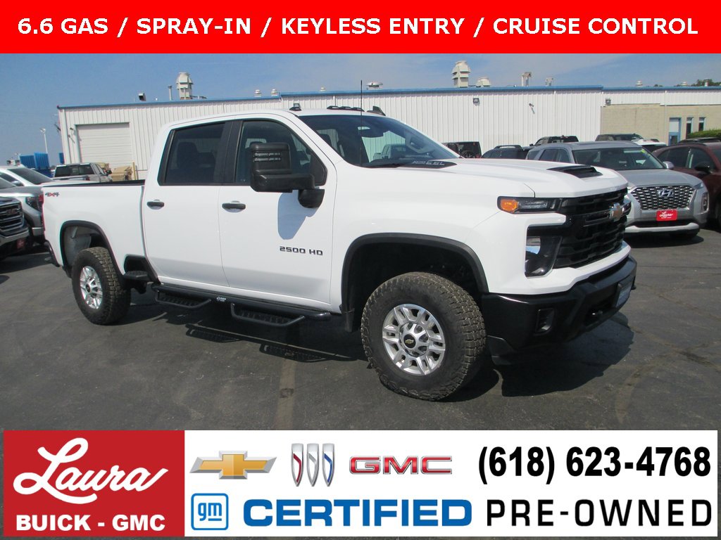 Certified 2024 Chevrolet Silverado 2500 W/T w/ WT Convenience Package