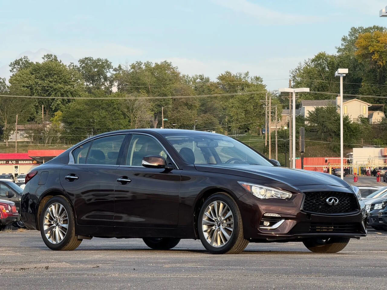 Used 2018 INFINITI Q50 Luxe w/ Essential Package (3.0T Luxe)