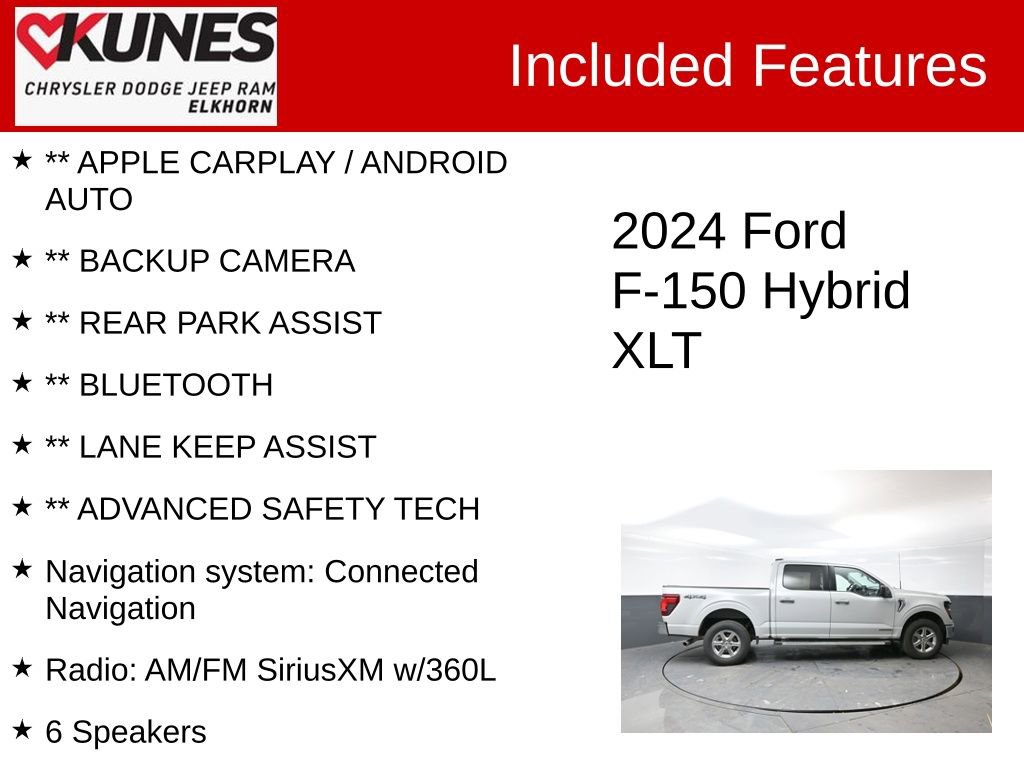 Used 2024 Ford F150 XLT w/ Mobile Office Package image 2