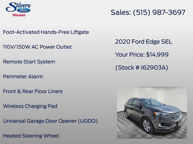 Used 2020 Ford Edge SEL w/ Convenience Package AWD/4WD image 22