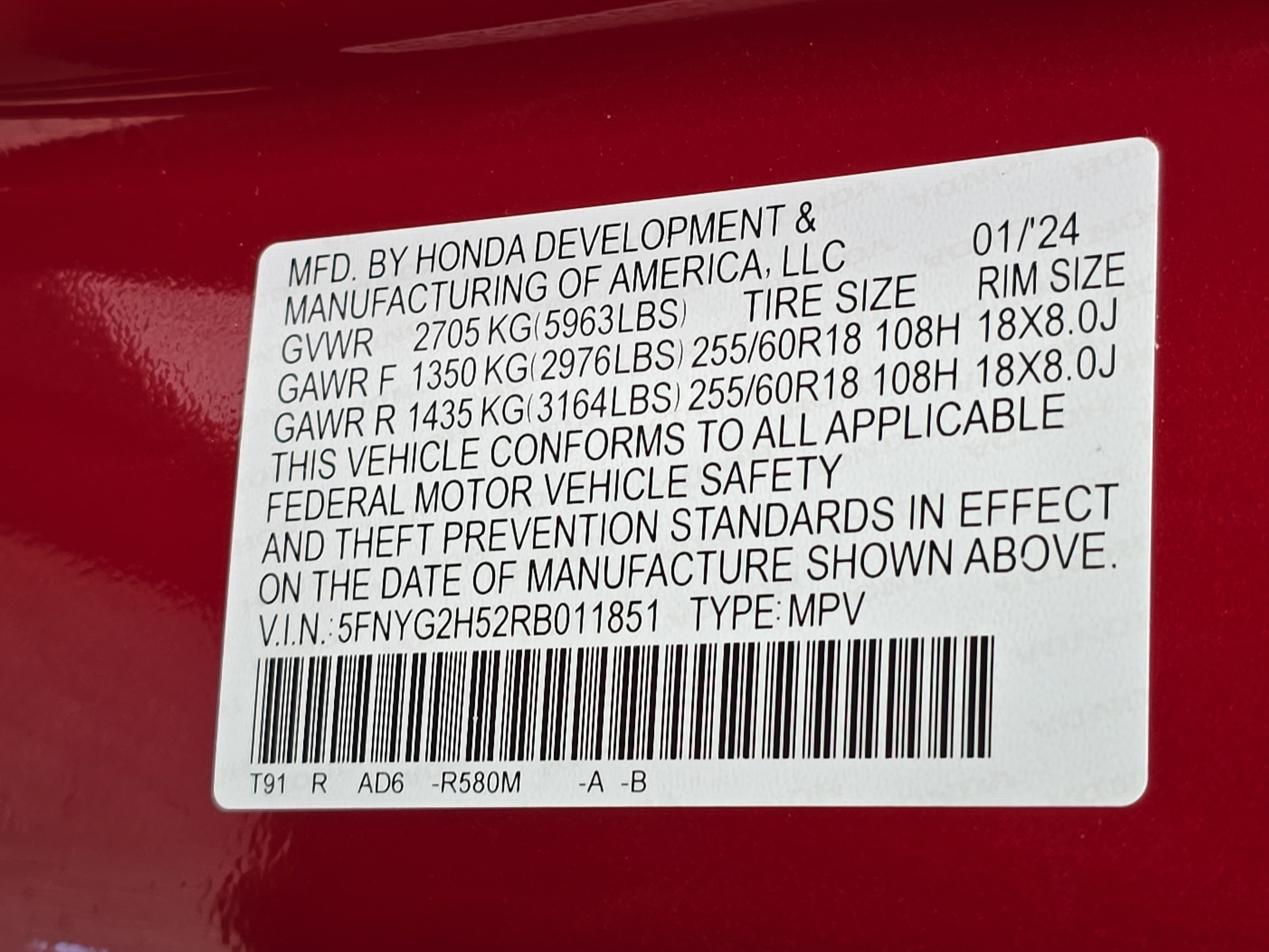 Used 2024 Honda Pilot EX-L image 36