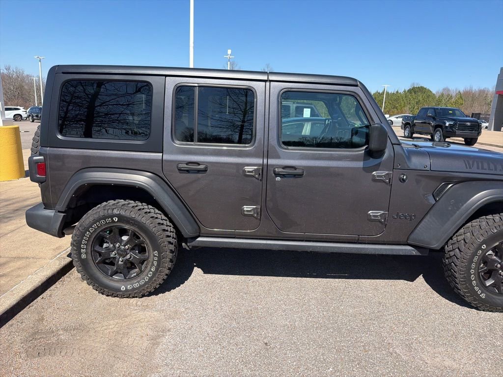 Used 2022 Jeep Wrangler Unlimited Willys image 6