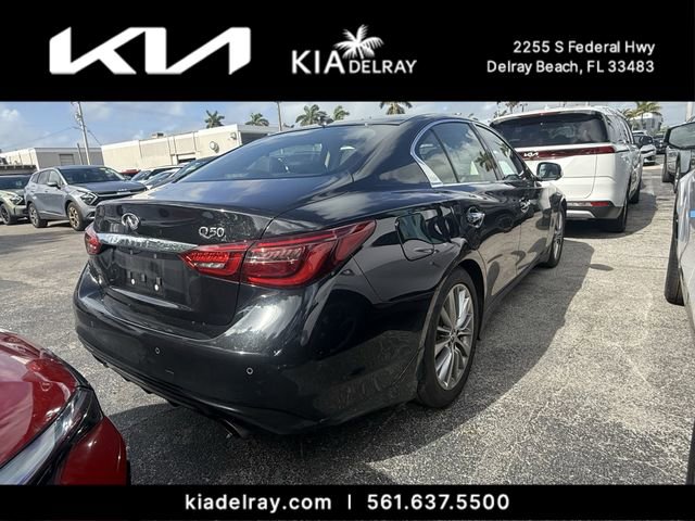 Used 2023 INFINITI Q50 Luxe w/ Cargo Package image 2