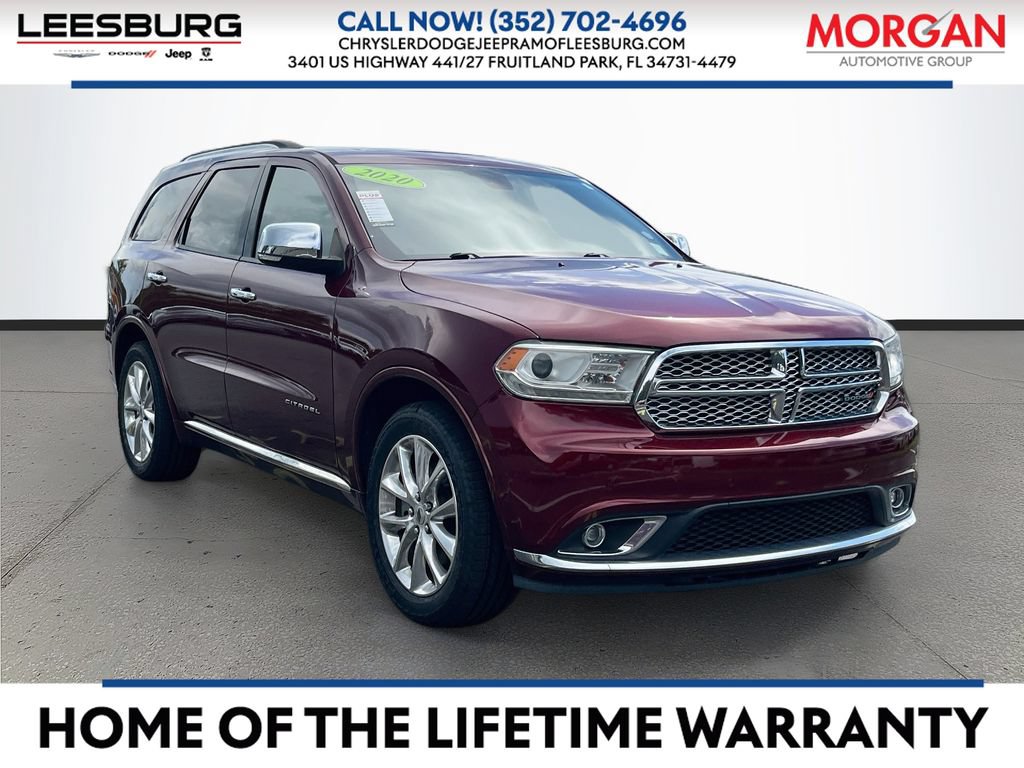 Certified 2020 Dodge Durango Citadel RWD image 1