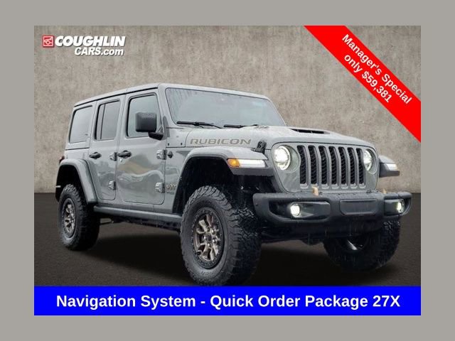 Used 2022 Jeep Wrangler Unlimited Rubicon w/ Trailer Tow Package image 1