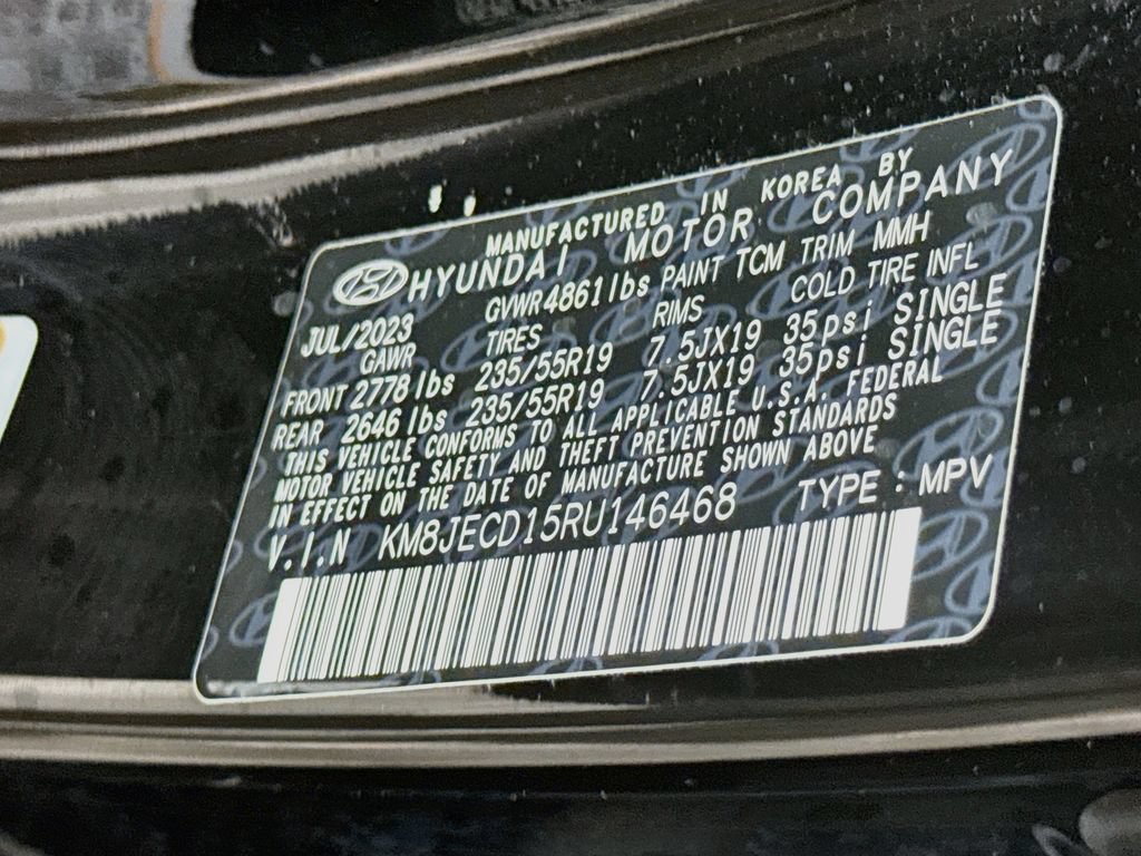 Certified 2024 Hyundai Tucson Limited AWD/4WD image 37