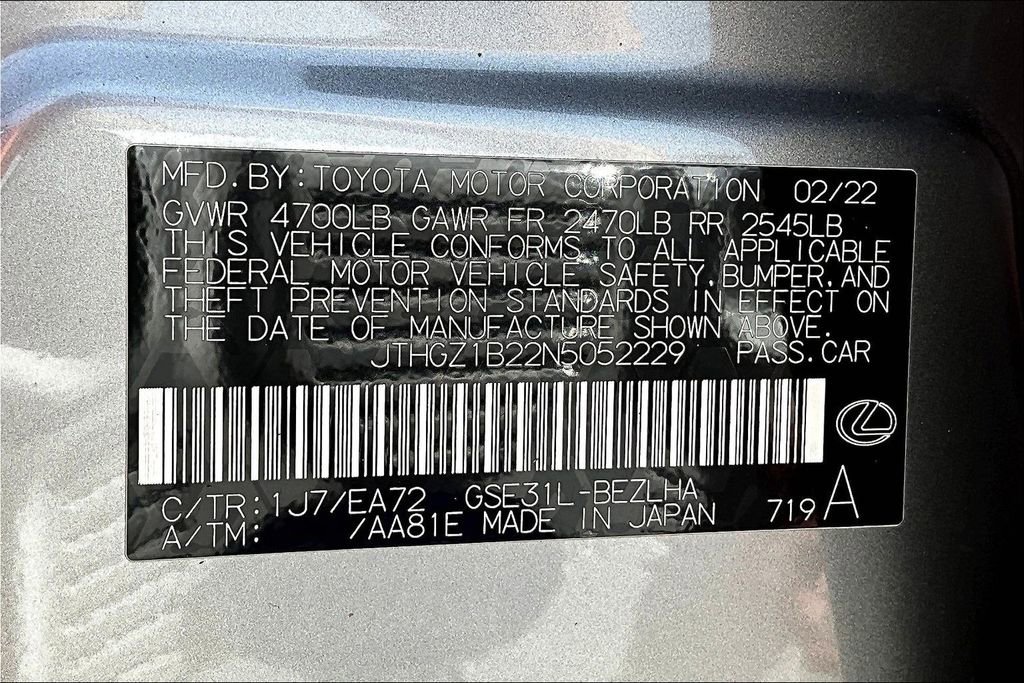 Used 2022 Lexus IS 350 F Sport image 18