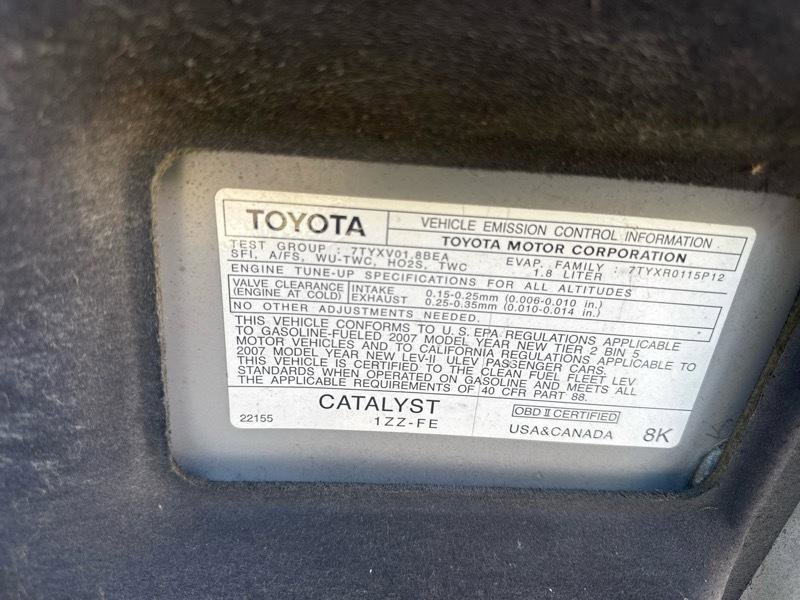 Used 2007 Toyota Corolla S FWD image 11