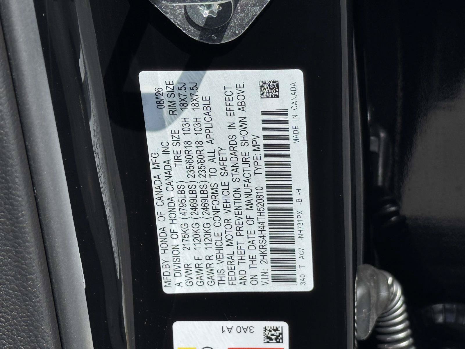 New 2026 Honda CR-V EX image 30