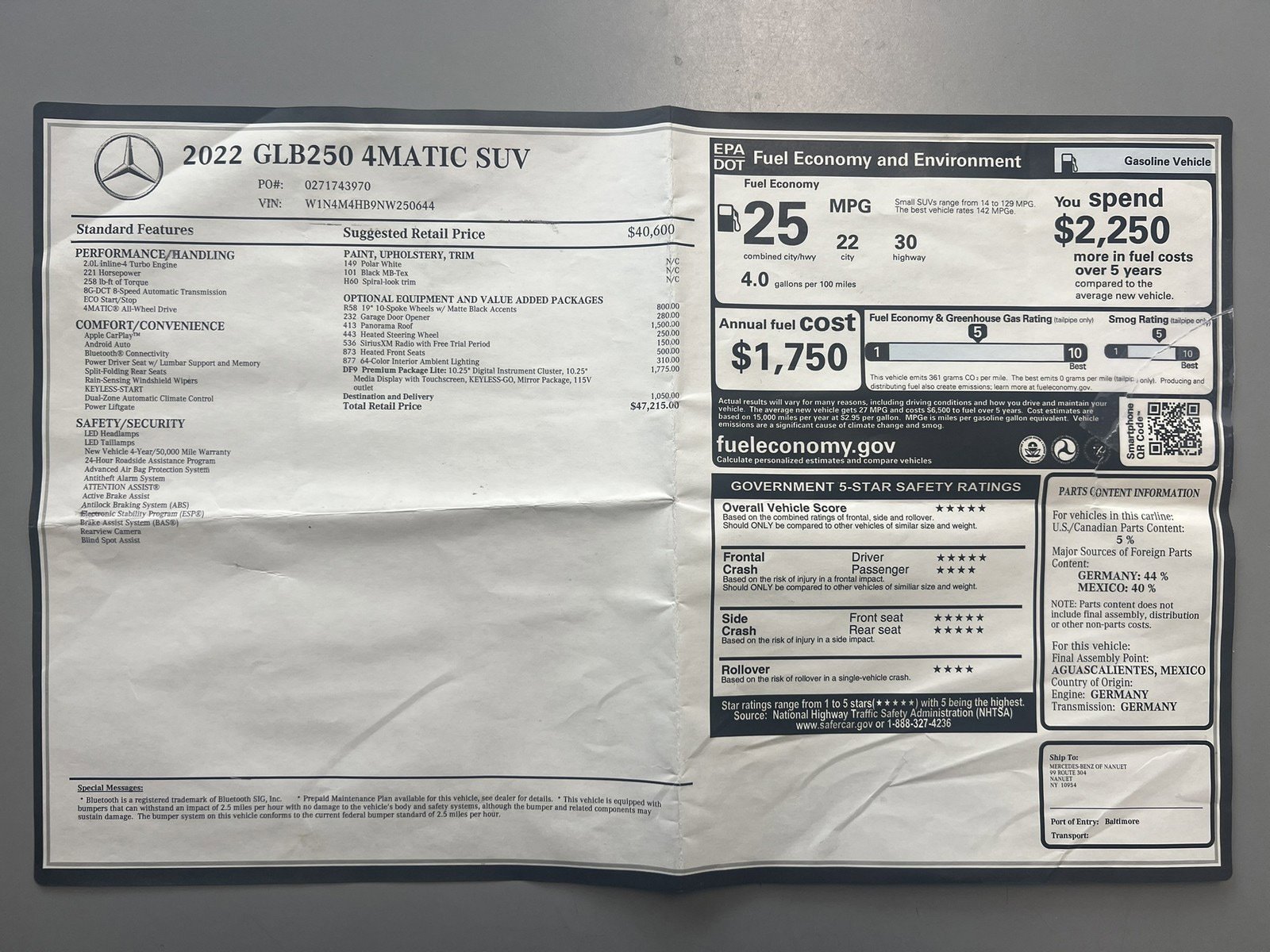 Used 2022 Mercedes-Benz GLB 250 4MATIC image 27