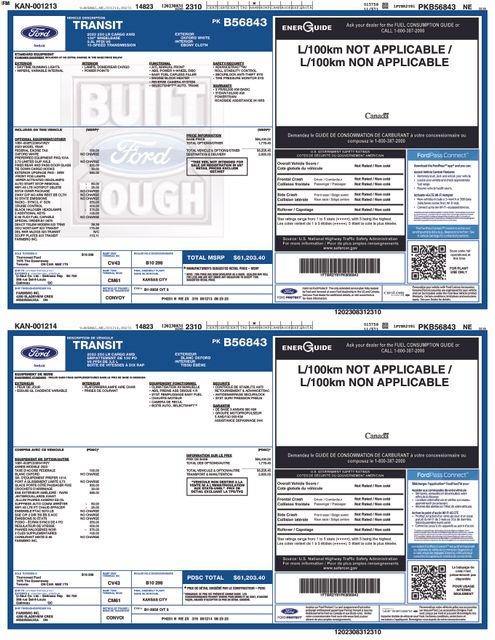 Used 2023 Ford Transit 250 Low Roof AWD w/ Exterior Upgrade Package image 39