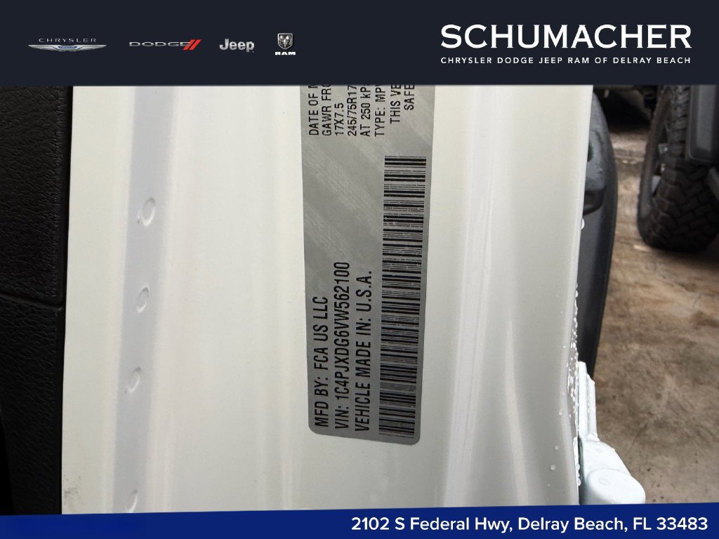 New 2027 Jeep Wrangler Unlimited Sport AWD/4WD image 10