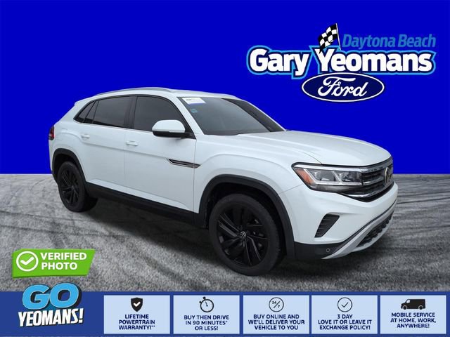 Used 2022 Volkswagen Atlas Cross Sport SE w/ Black Wheel Package FWD image 1