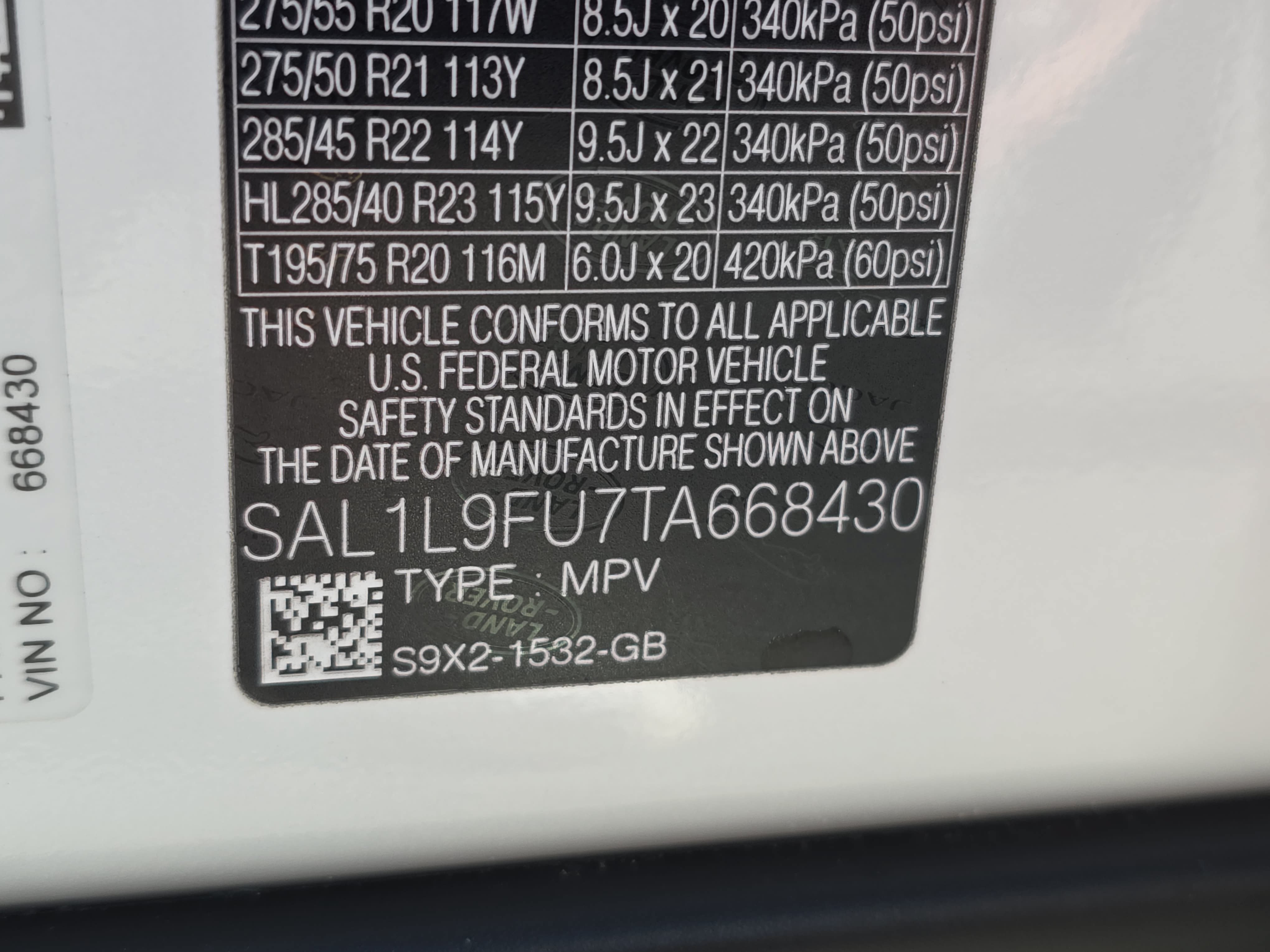 New 2026 Land Rover Range Rover Sport Dynamic SE AWD/4WD image 36