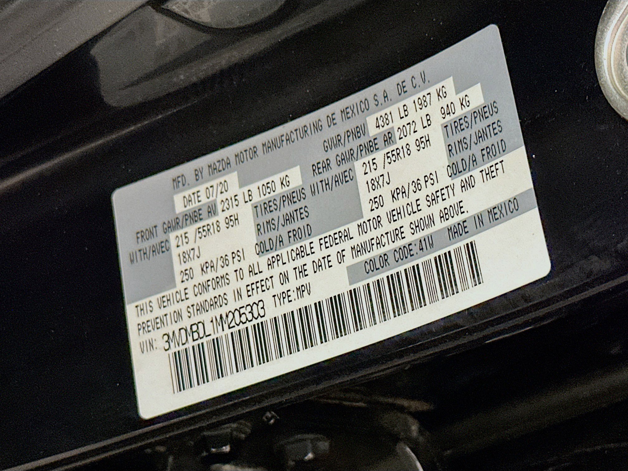 Used 2021 MAZDA CX-30 AWD 2.5 S w/ Premium Package image 12