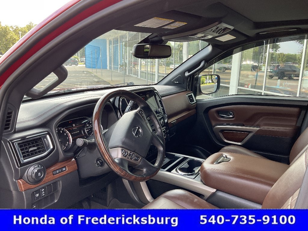 Used 2021 Nissan Titan Platinum Reserve w/ Moonroof Package AWD/4WD image 27