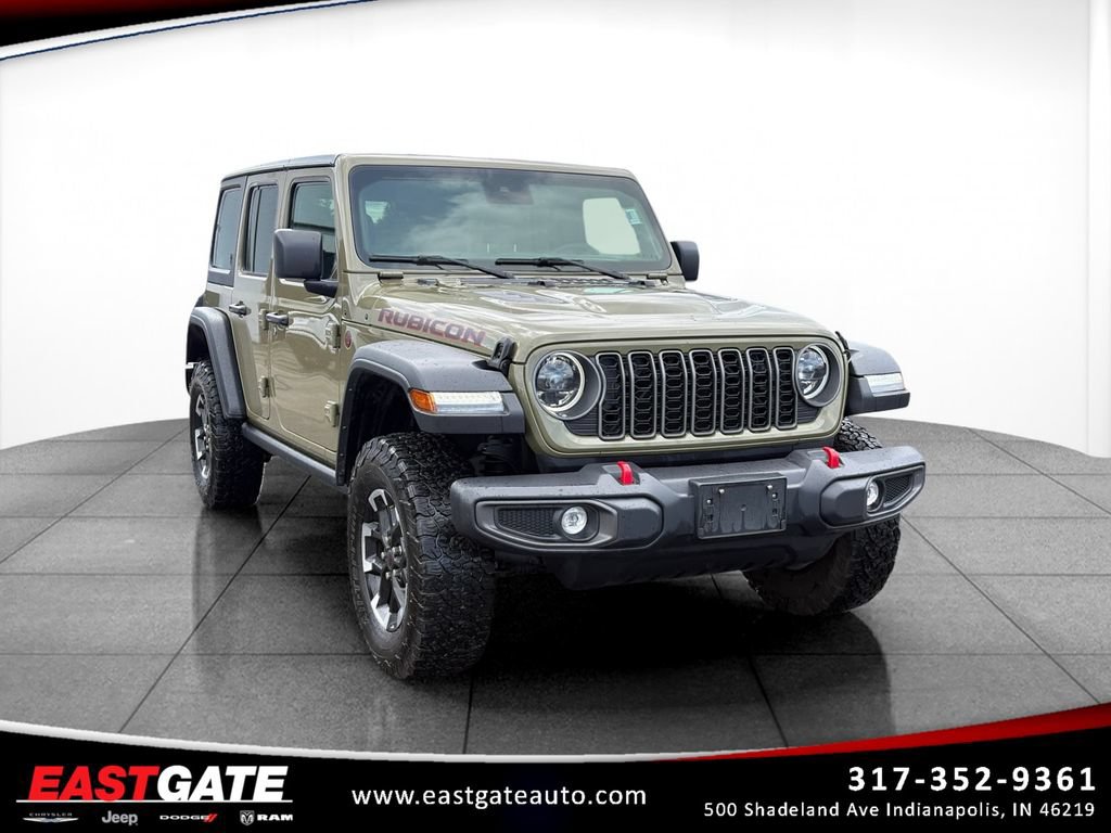 Used 2025 Jeep Wrangler Unlimited Rubicon AWD/4WD image 1