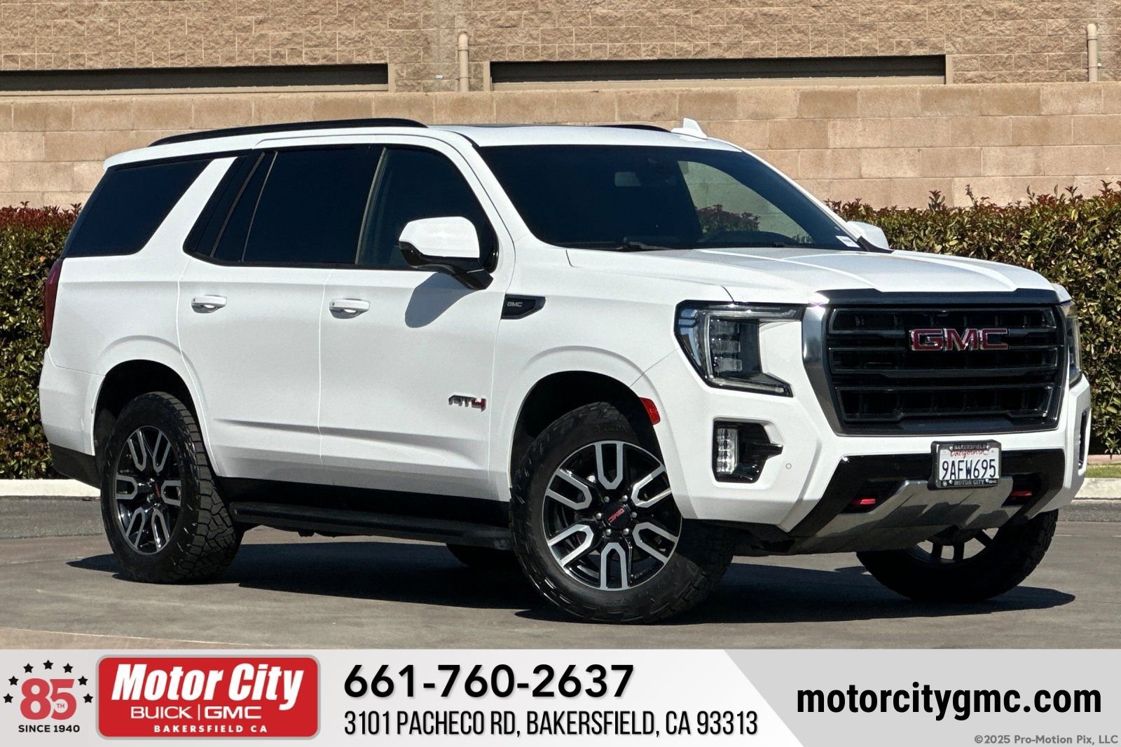Certified 2021 GMC Yukon AT4 w/ Rear Media and Nav Package