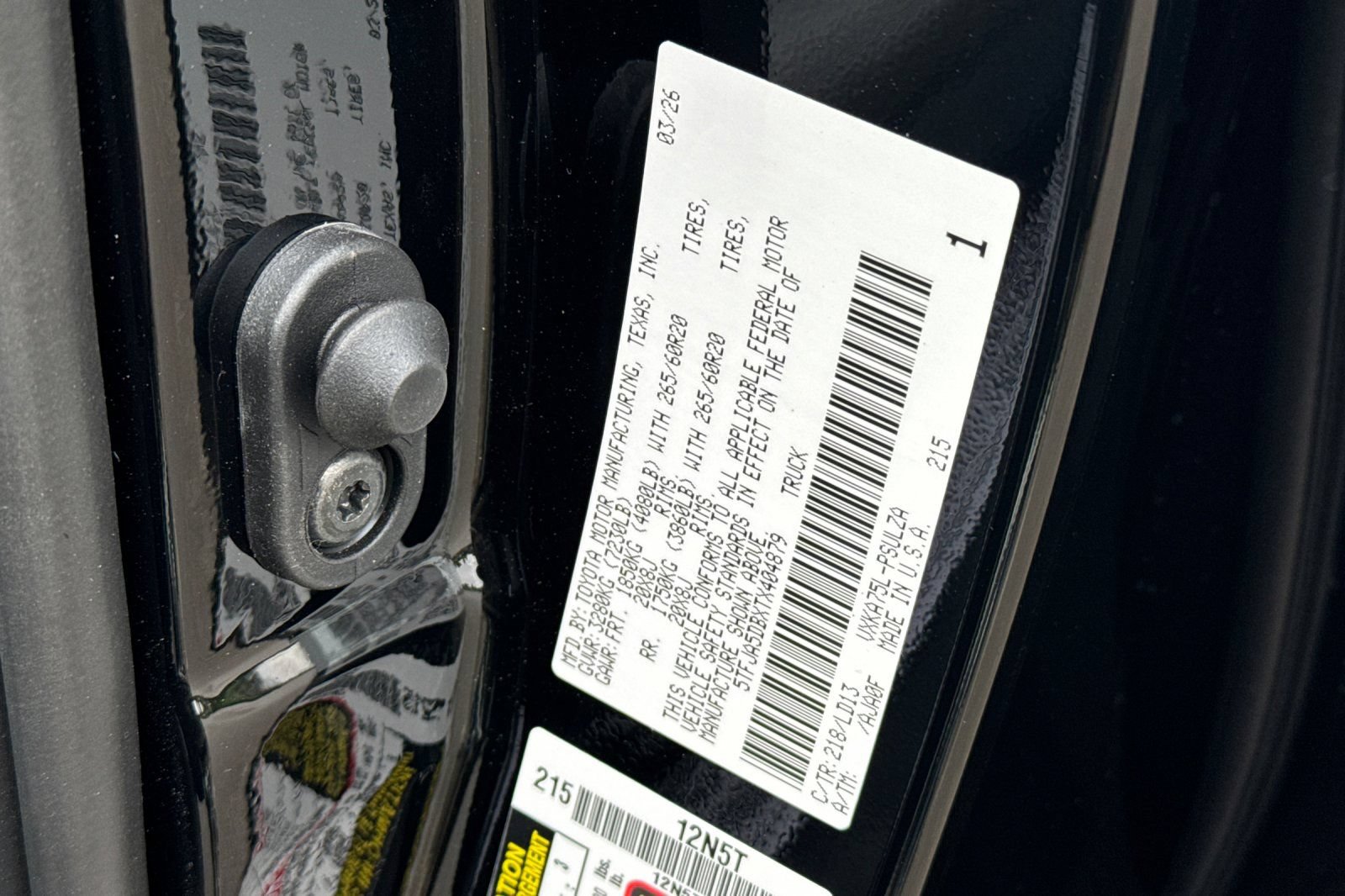 New 2026 Toyota Tundra Limited AWD/4WD image 33